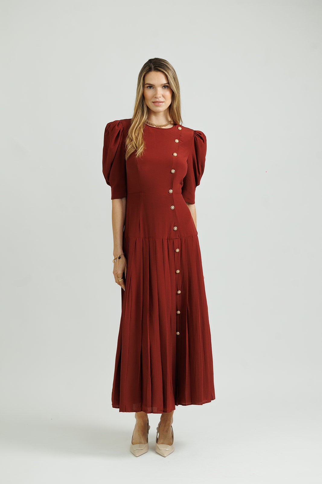a line silk dress A-Line Pleated Prom Dress with Pockets Youll feel graceful and Length:Semi Tall Arshiner Girls Summer Dress
