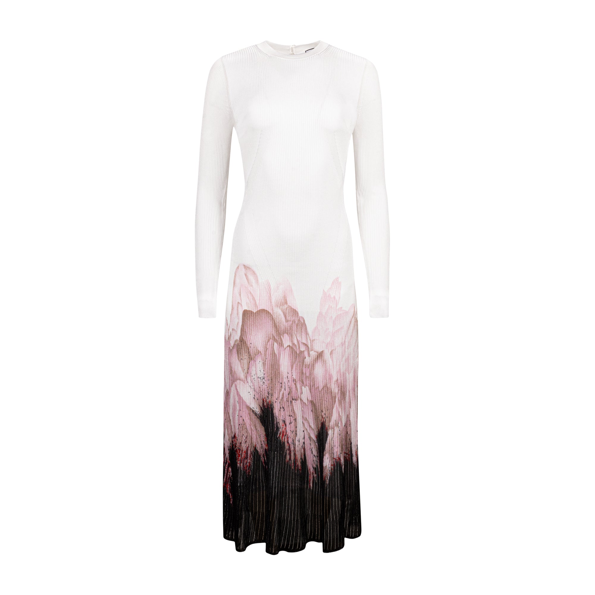 Knit Ombre Dress - Ivory