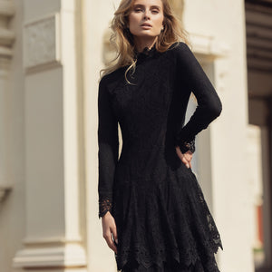 Two Tiered Lace Dress