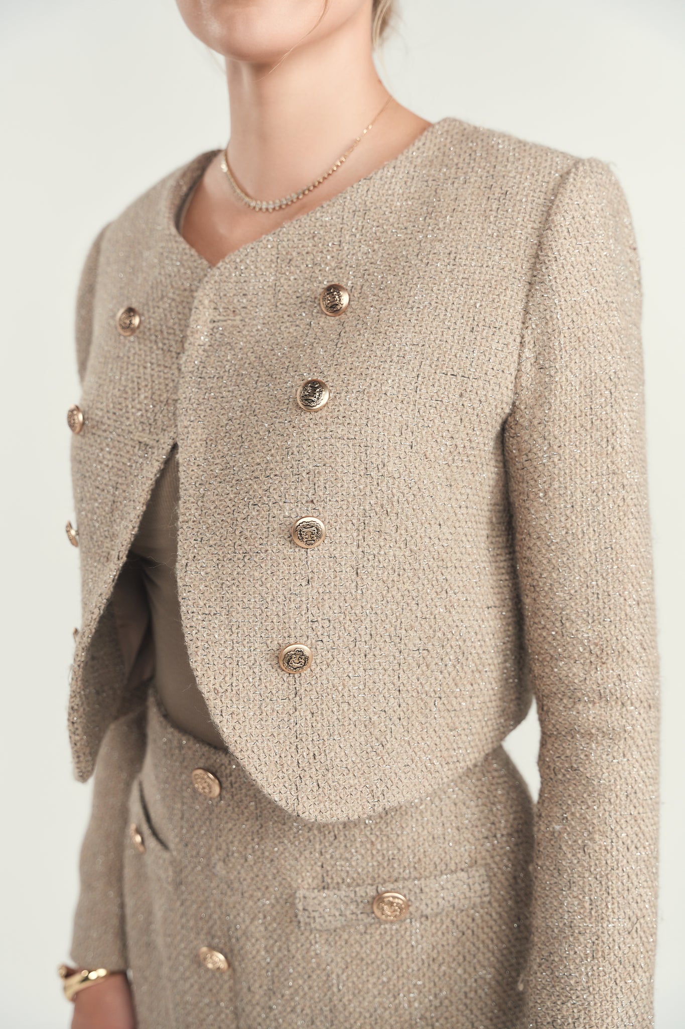 Column Tweed Jacket
